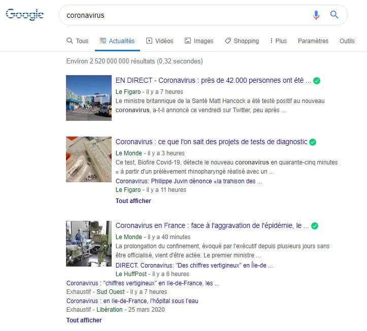 Google Actualités